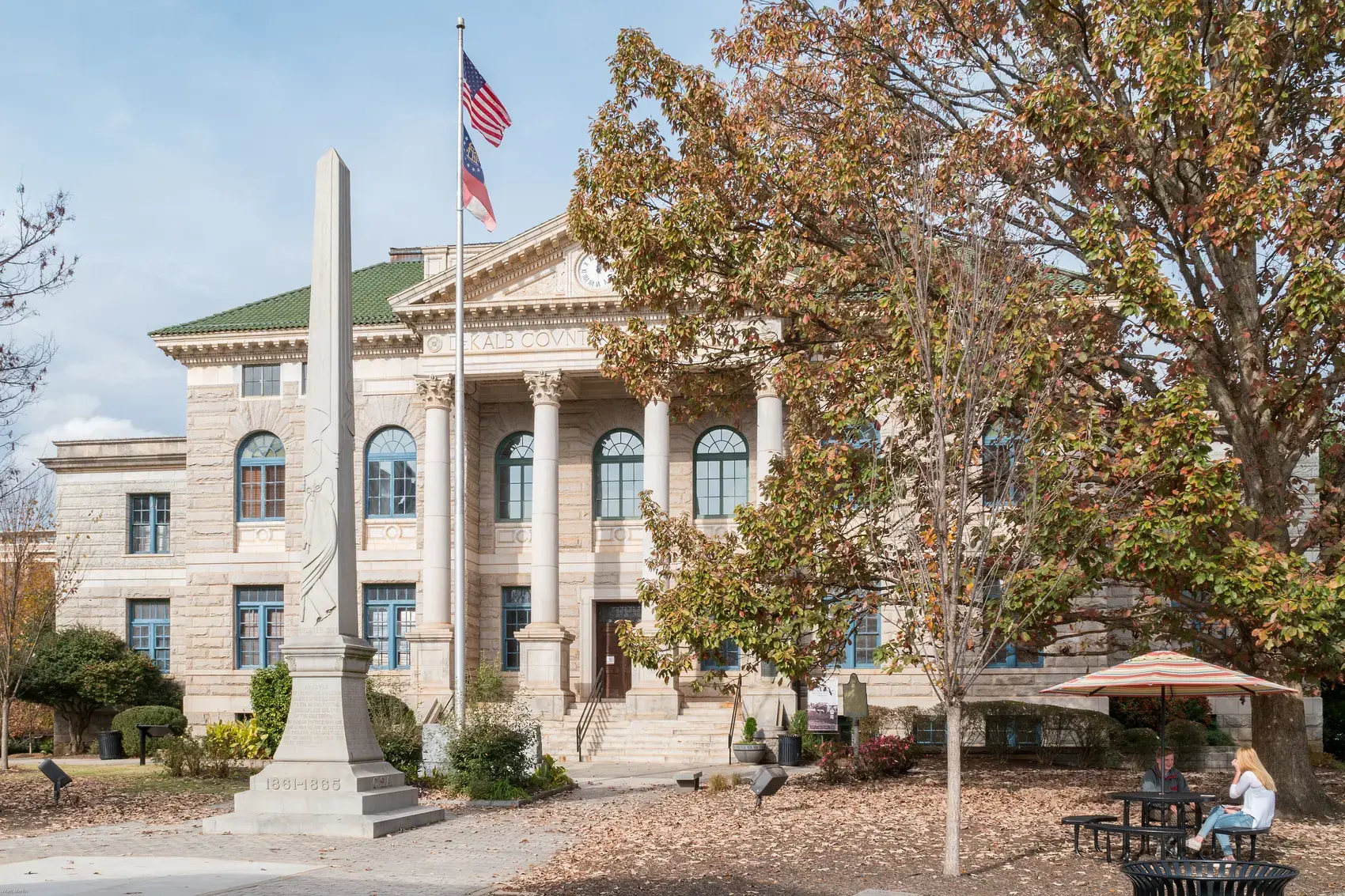 Historic DeKalb County Courthouse in Decatur, Georgia